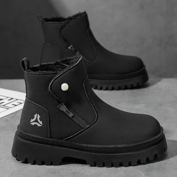 Men's work boots in British style