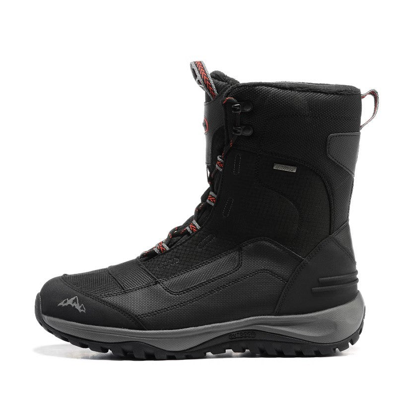 Winter snow boots for men, insulated, water-repellent