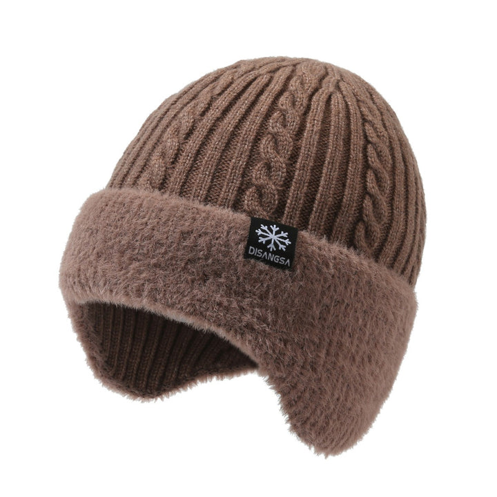 Men's Knit Set: Thick Beanie and Neck Protection