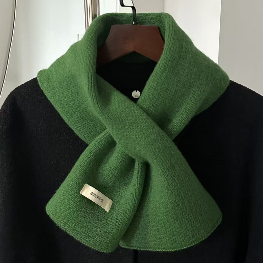 Compact wool scarf, 100% wool