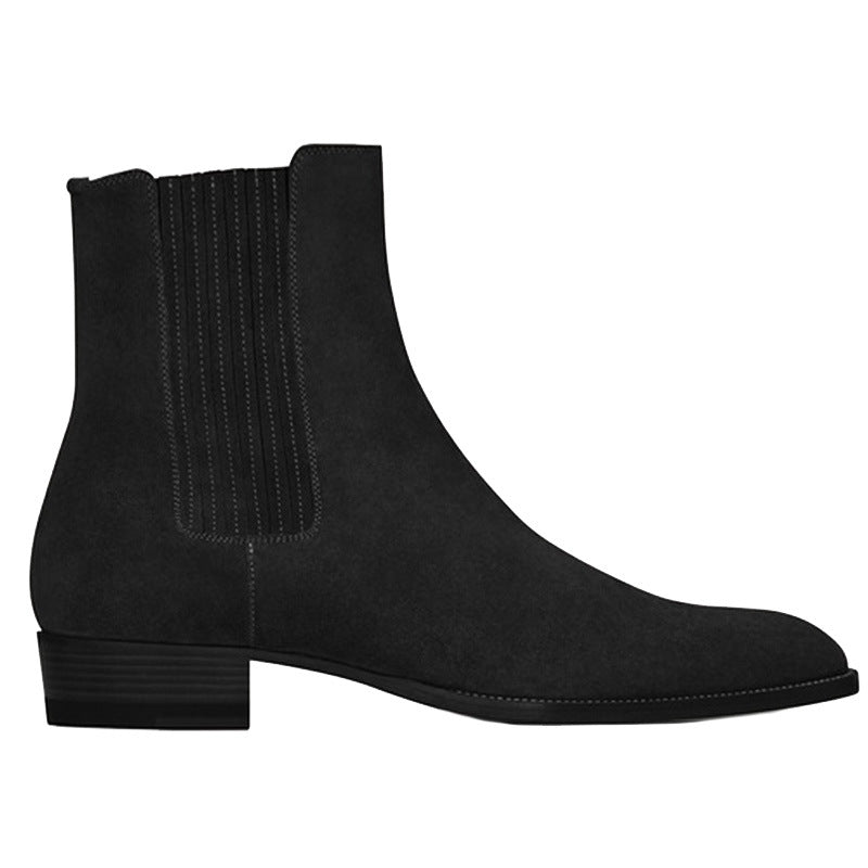 Men's Chelsea Boots, Cowhide, Pointed