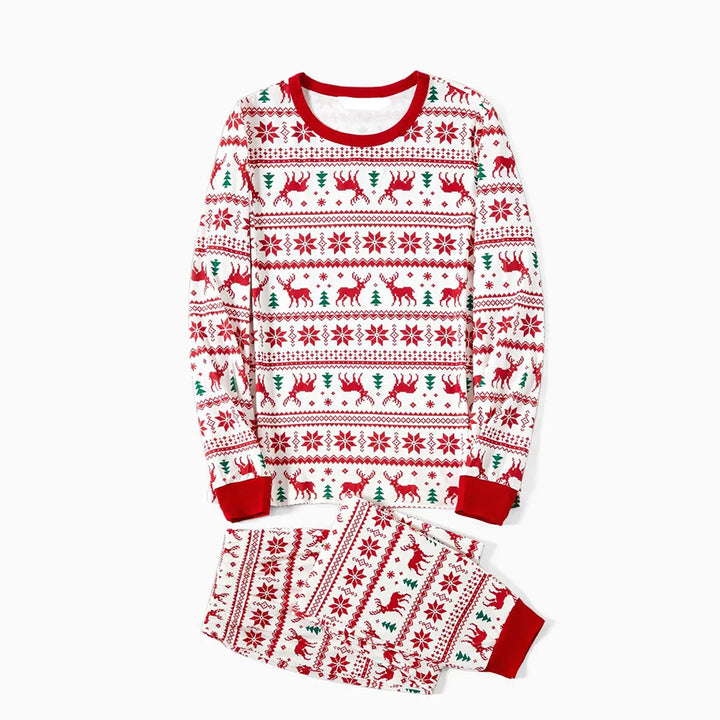 Christmas Pajama Set for the Family, Festive Print