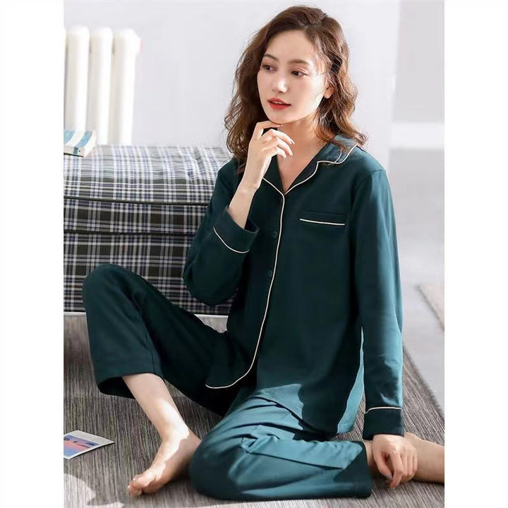 Women's Pajama Set, 100% Cotton, Long Sleeved
