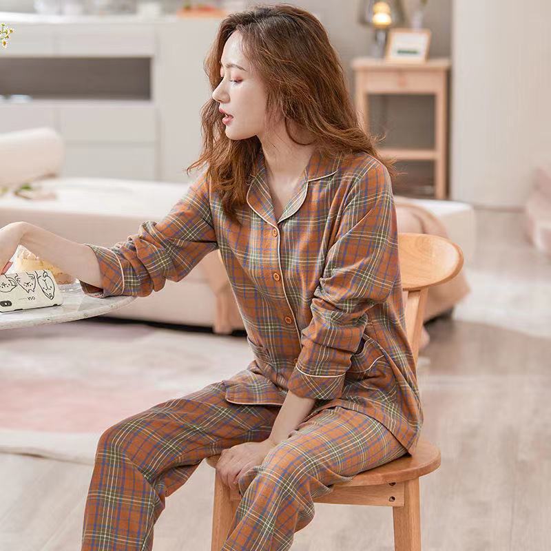 Women's Pajama Set, 100% Cotton, Long Sleeved