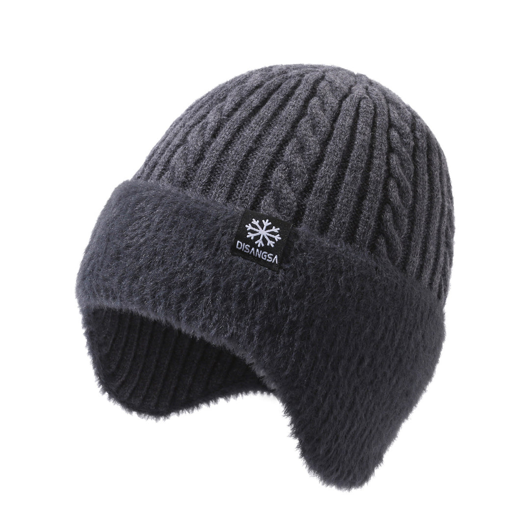 Winter Set: Knitted hat and scarf, lined