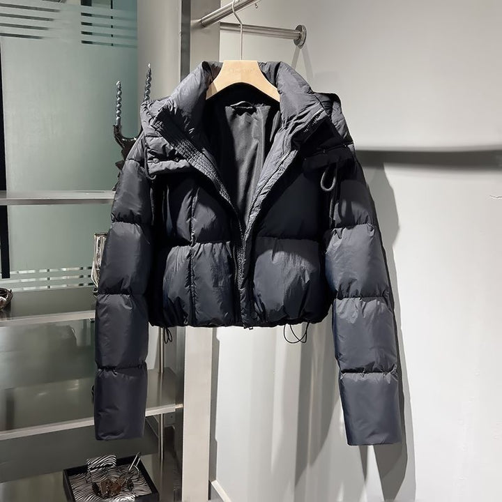 Women's Quilted Jacket, Removable Hood, Padded
