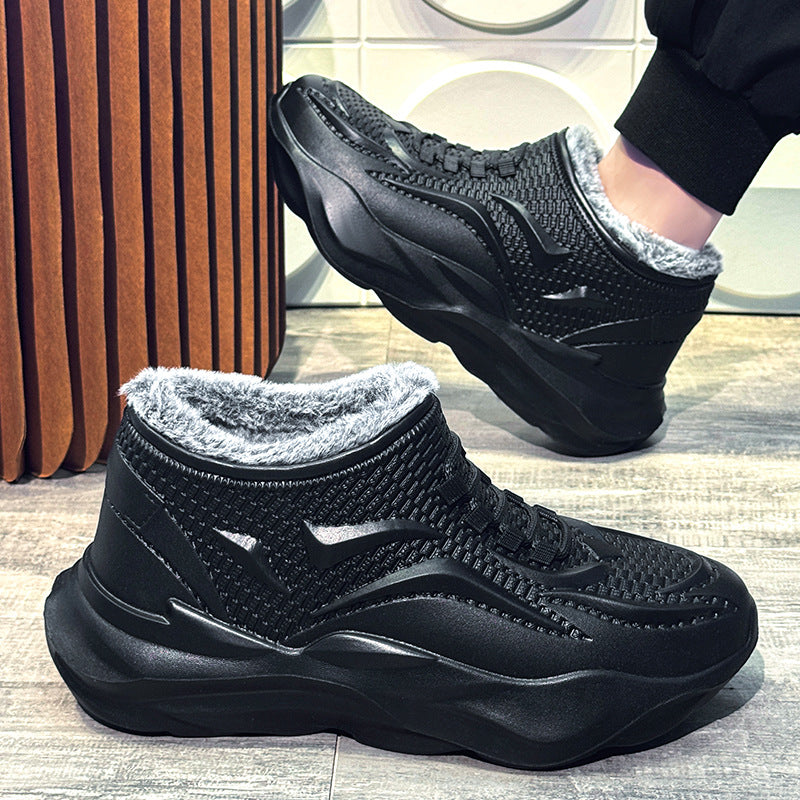 Waterproof EVA winter boots for men, lined