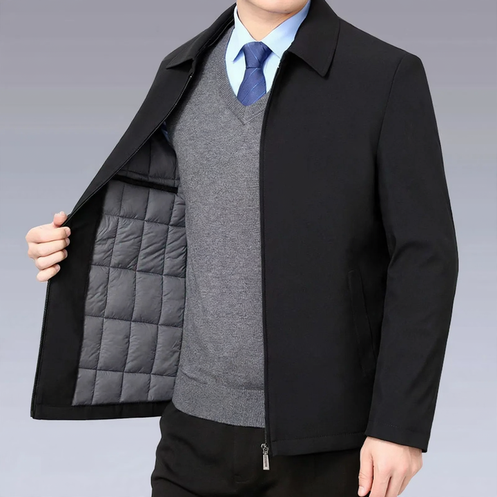 Men's Business Jacket, padded, notch collar