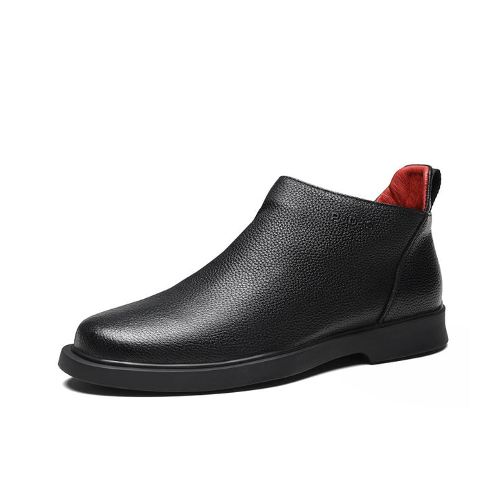 Men's Chelsea Boots made of scar leather