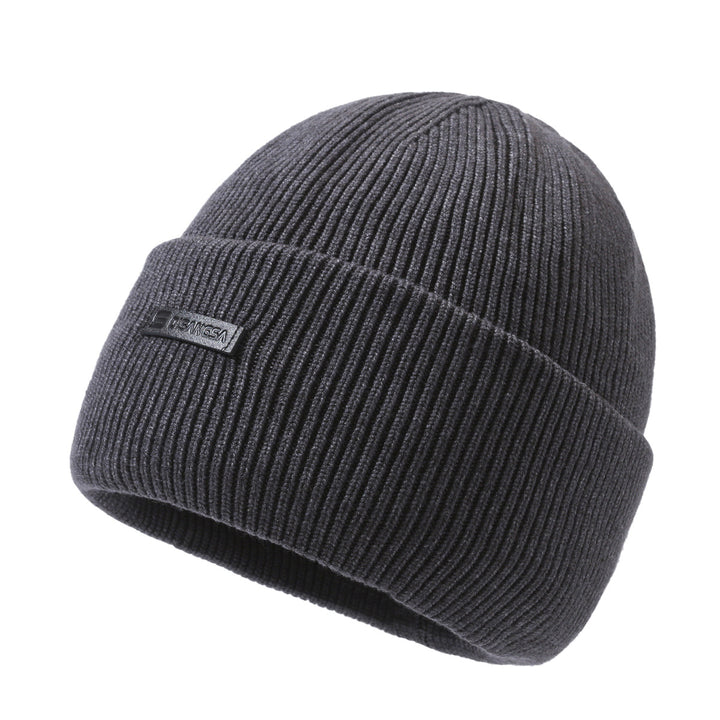 Winter knit cap with neck protection, 2-piece set