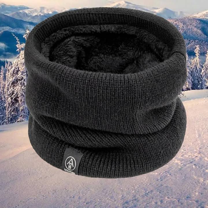 Knit neck warmer, windproof