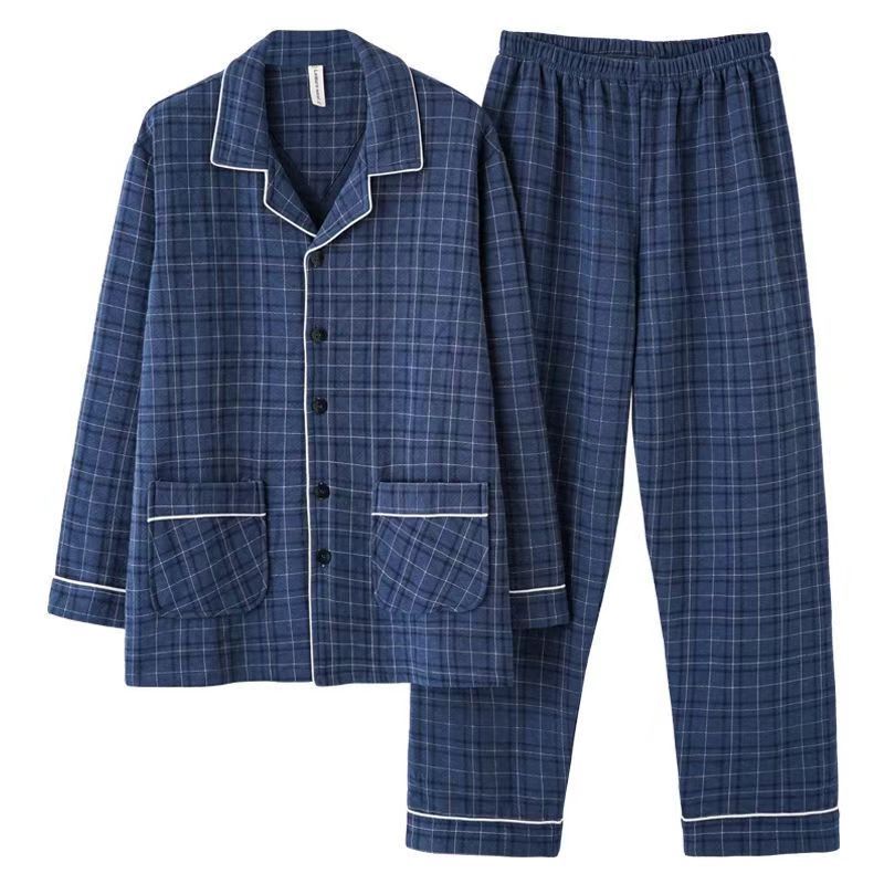 Padded men's house suit made of cotton