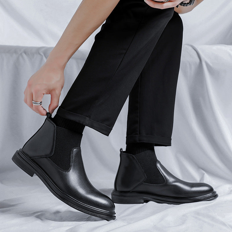 Men's Chelsea Boots 7511-R, mid-calf shaft