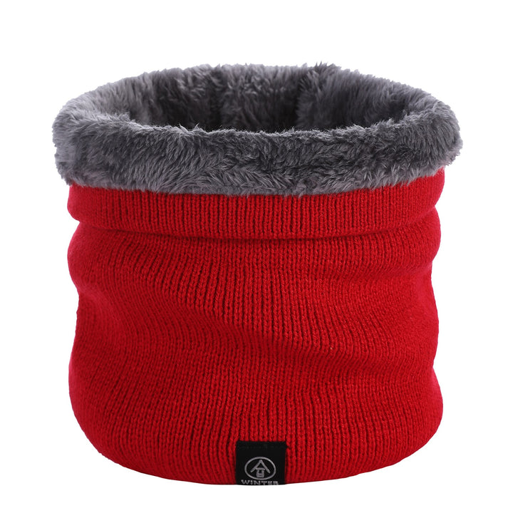 Knit Loop Scarf, solid color, for women and men
