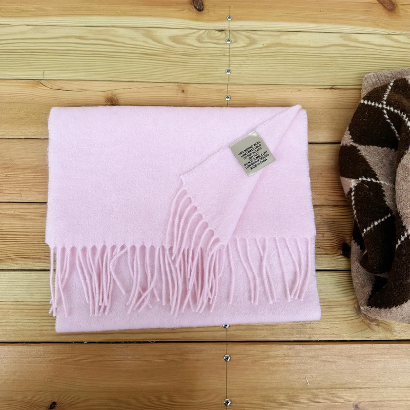 Narrow wool scarf, 180 cm