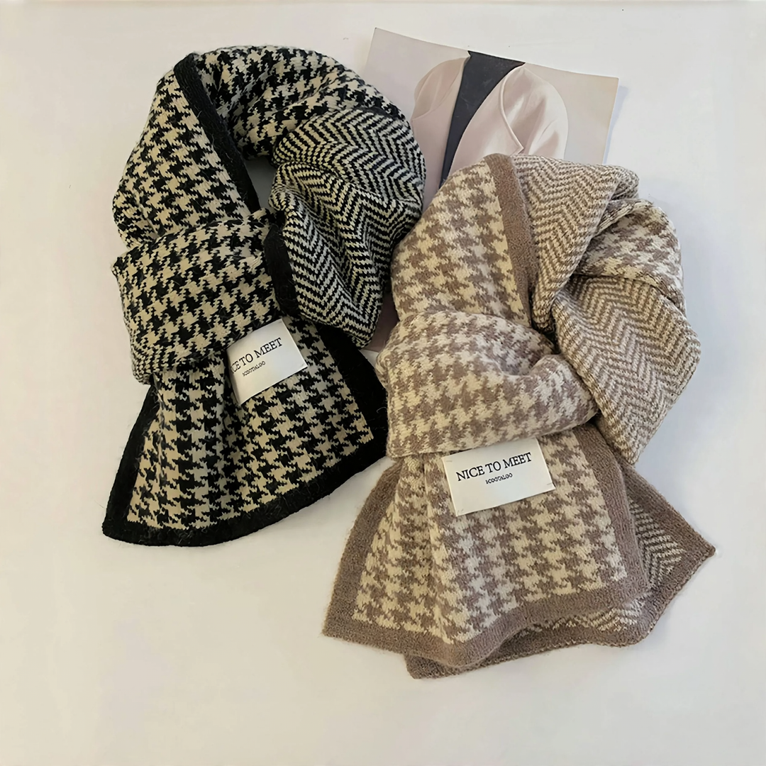 Reversible scarf, warming