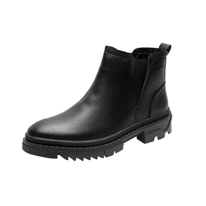 Men's Chelsea boots, lined, S52