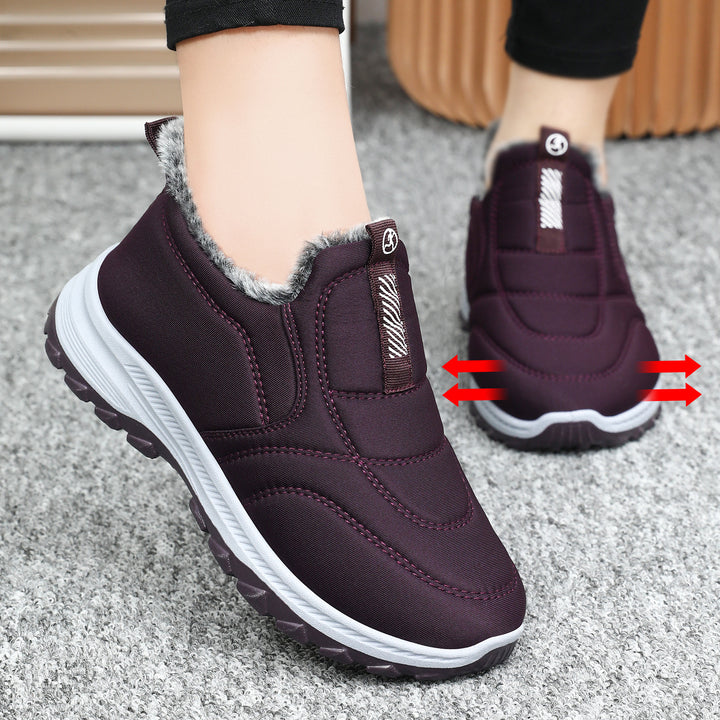 Insulated winter boots for men and women, slip-resistant