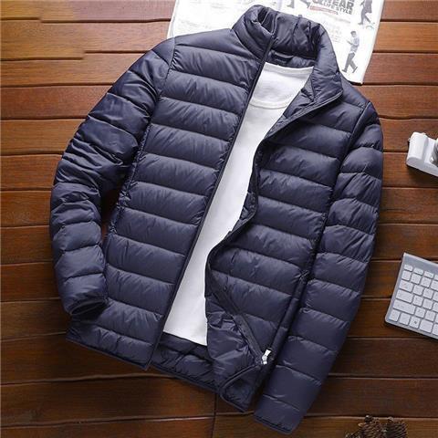 Men's winter jacket, lightweight, padded