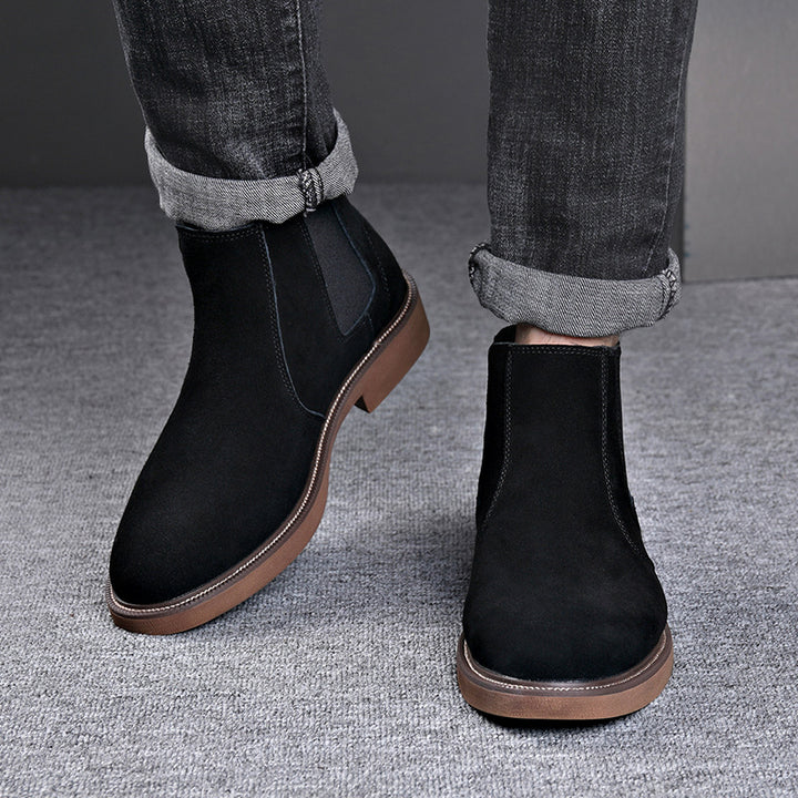 Men's Chelsea Boots, calf leather, lined, pointed