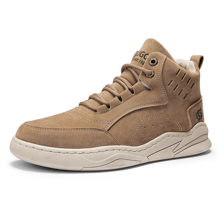 Padded Men's High-Top Casual Shoes