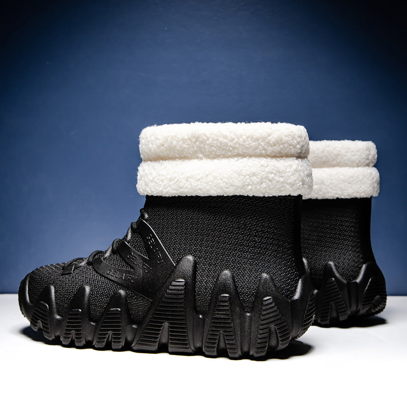 Waterproof men's boots, PVC, lined