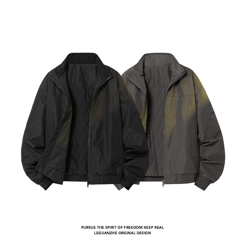 Men's flight jacket, padded, in vintage style