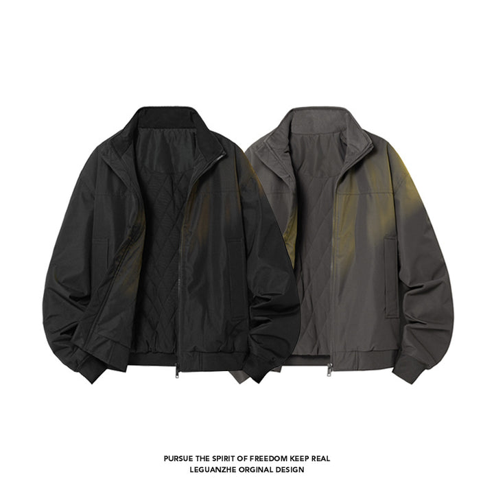Men's flight jacket, padded, in vintage style