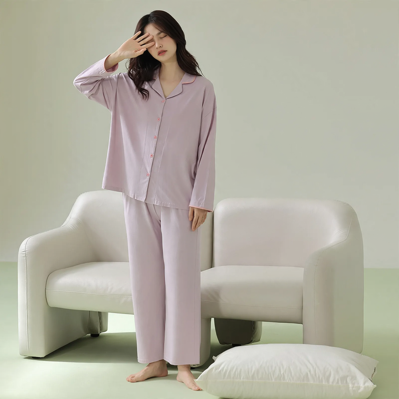 Cotton pajamas, antibacterial, for women and men