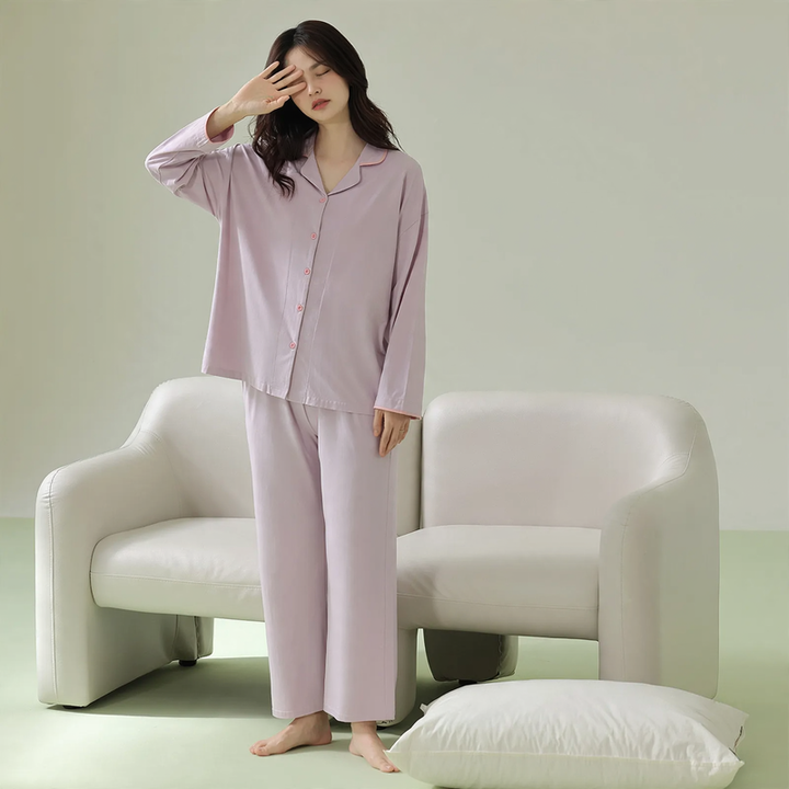 Cotton pajamas, antibacterial, for women and men