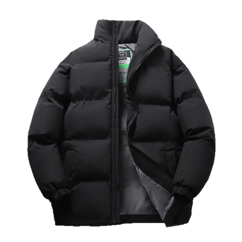 Unisex-Winter jacket, padded, standing collar