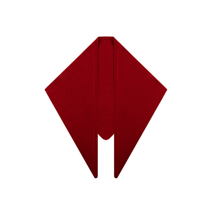Triangle scarf made of 100% wool, elegant and warming