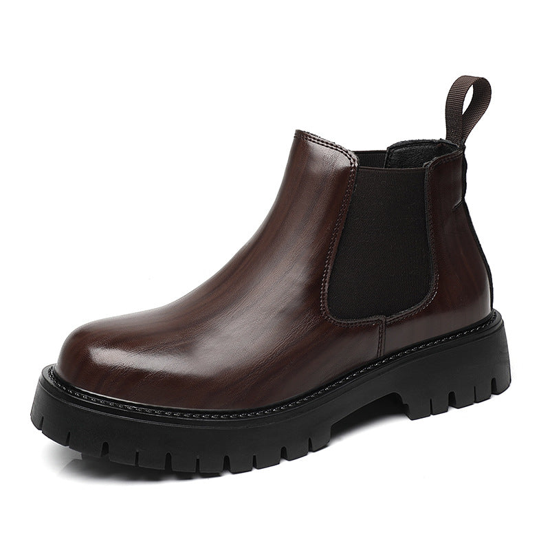 Men's Chelsea Boots, elegant leather ankle boots