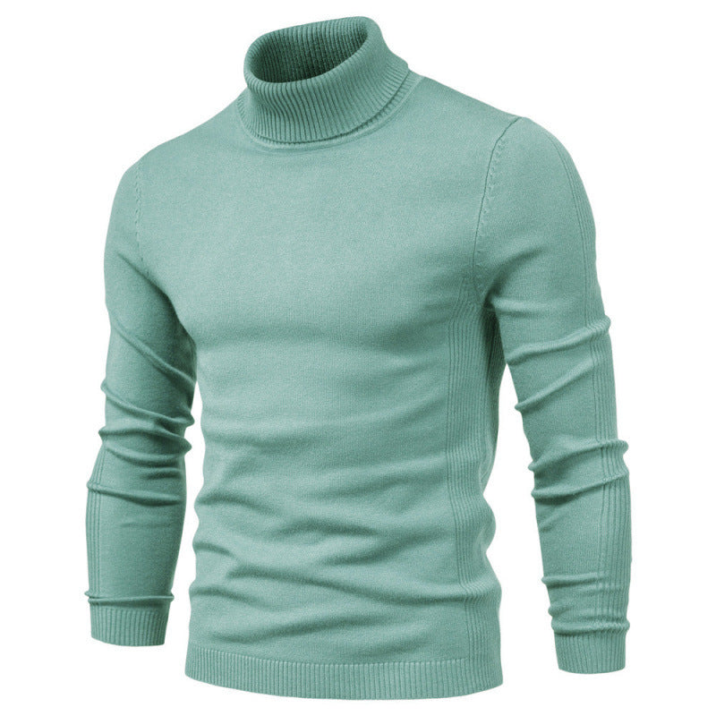 Men's Turtleneck Sweater, simple and modern