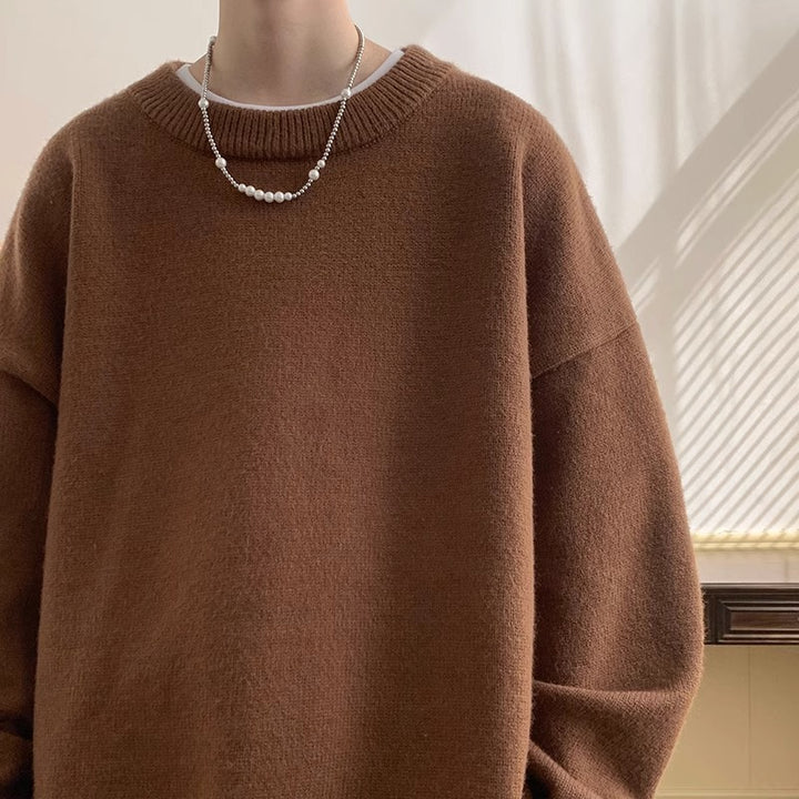 Men's cardigan with soft finish