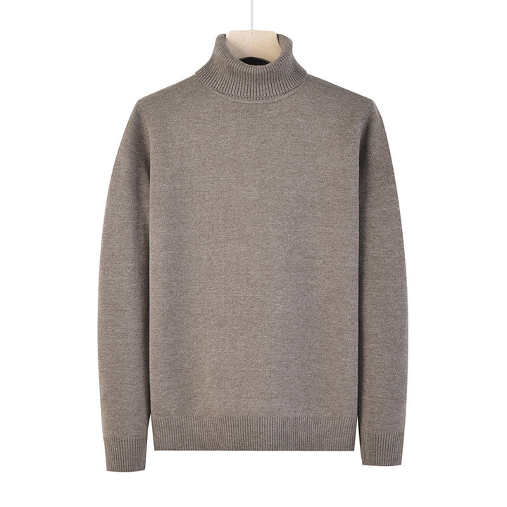 Men's turtleneck sweater, slim fit, 400g