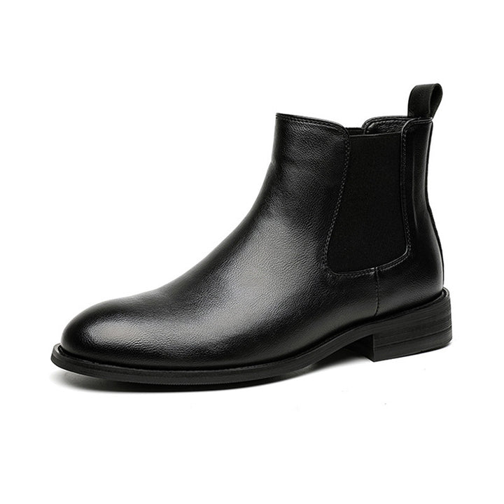 Men's Chelsea Boots 8207-M, pointed toe, block heel