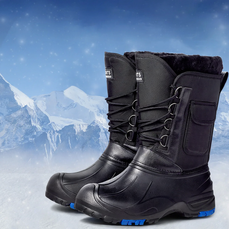 Men's Winter Fishing Boots, waterproof, padded