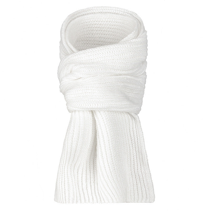 Winter Set: Knitted beanie and scarf, lined, warming