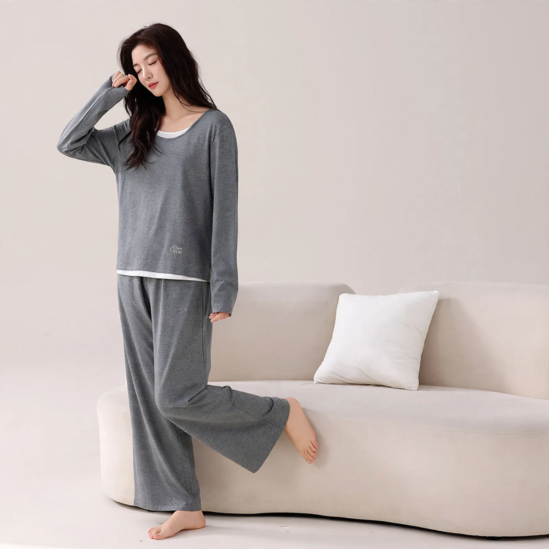 Women's Pajama Set, Modal Cotton, with Breast Padding