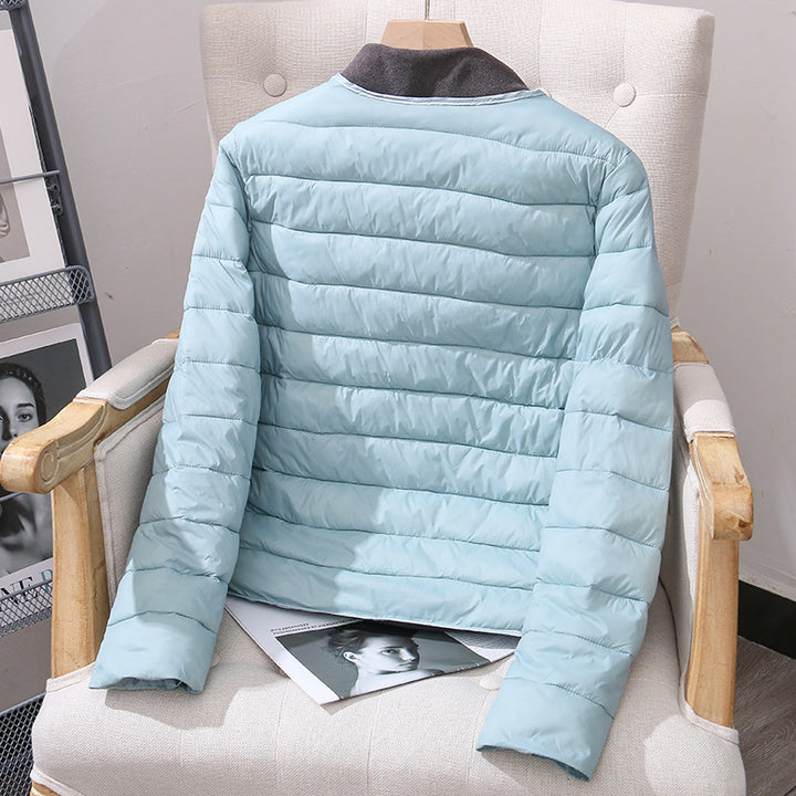 Light, reversible women's quilted jacket