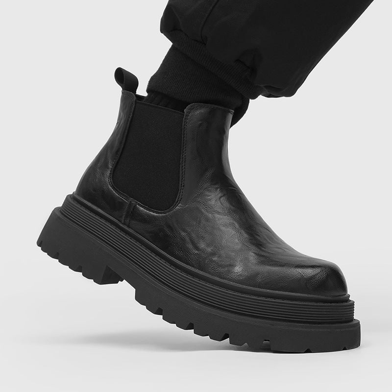 Men's Chelsea-style boots, casual