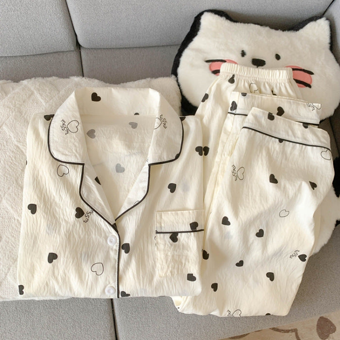 Women's Pajama Set, Long Sleeve, Breathable