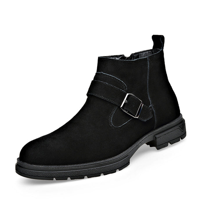 Men's Chelsea Boots, Genuine Leather, Lined