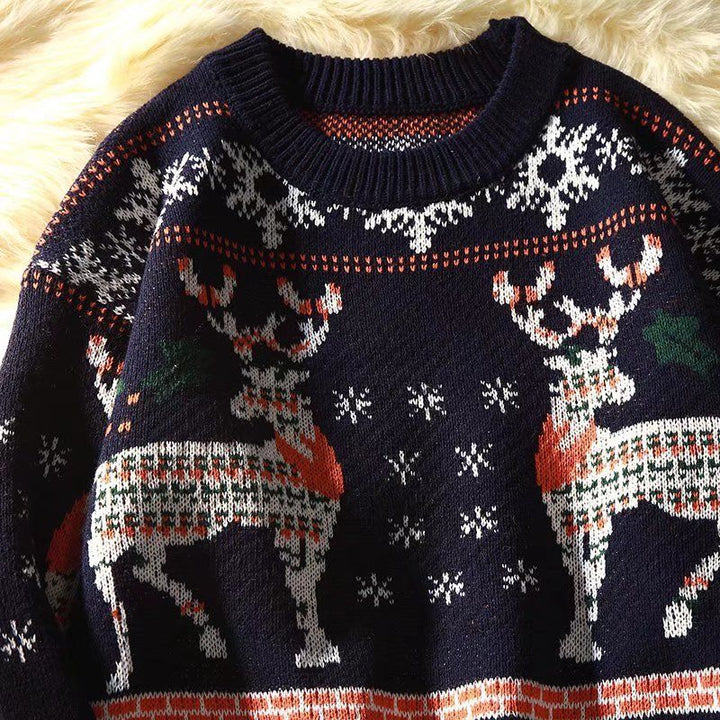 Casual knit sweater for men