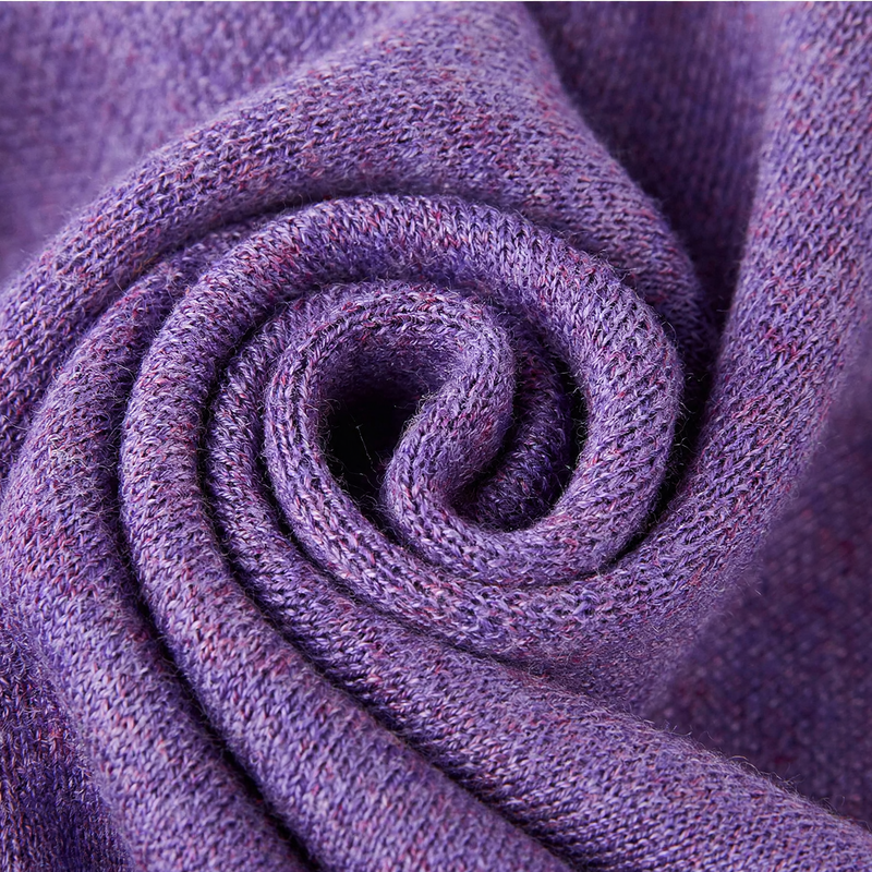 Classic wool scarf, solid color