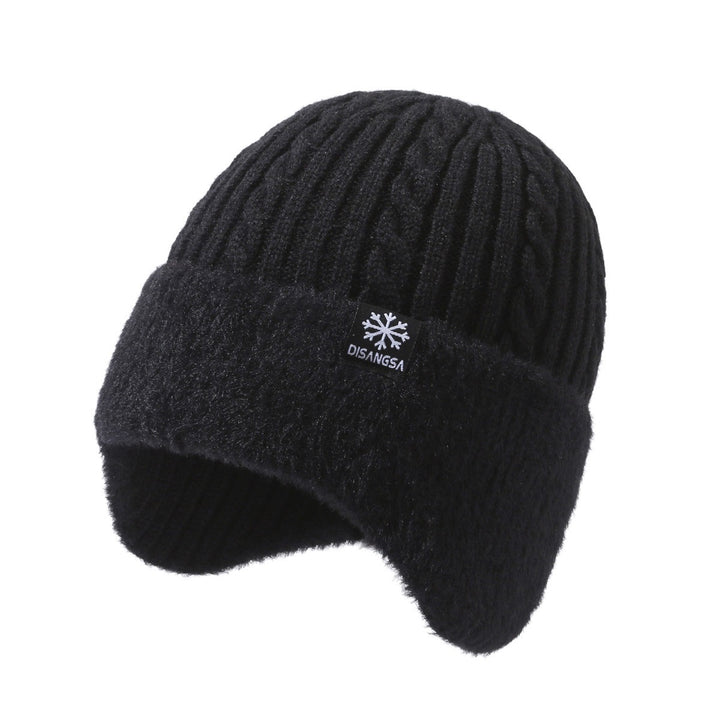Men's Knit Set: Thick Beanie and Neck Protection
