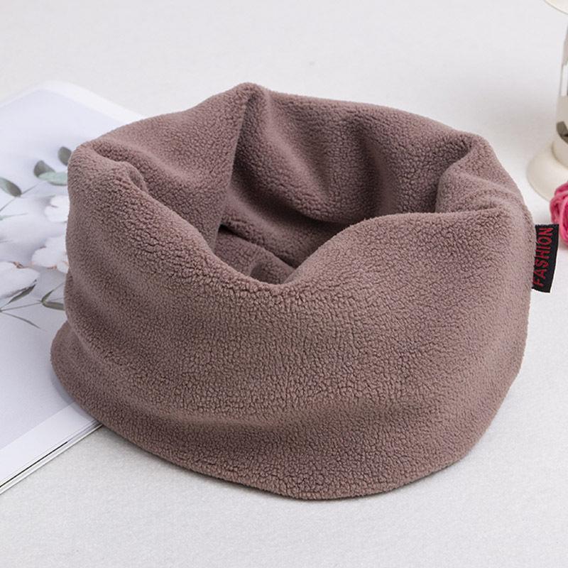 Padded unisex tube scarf