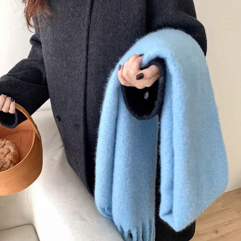 Women’s wool scarf in various colors