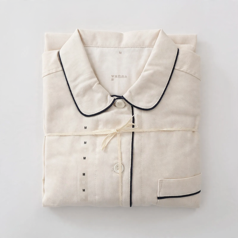 Cotton flannel pajama in Japanese style